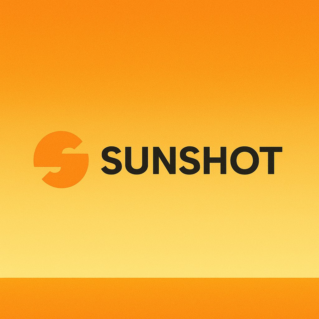 Sunshotmemecoin's tweet photo. Sunshot is designed to be a people’s token. The sun belongs to everyone; no borders, no barriers, no gatekeepers. That makes Sunshot more than just an investment — it’s a global symbol of shared optimism.
Ebo8EqeNKDqgjXm4CMjvTqpKvo5zYh13ythJ9J1Fmoon
#Sunshot #SunriseToMoonrise https://t.co/qpwJyPSOz7
