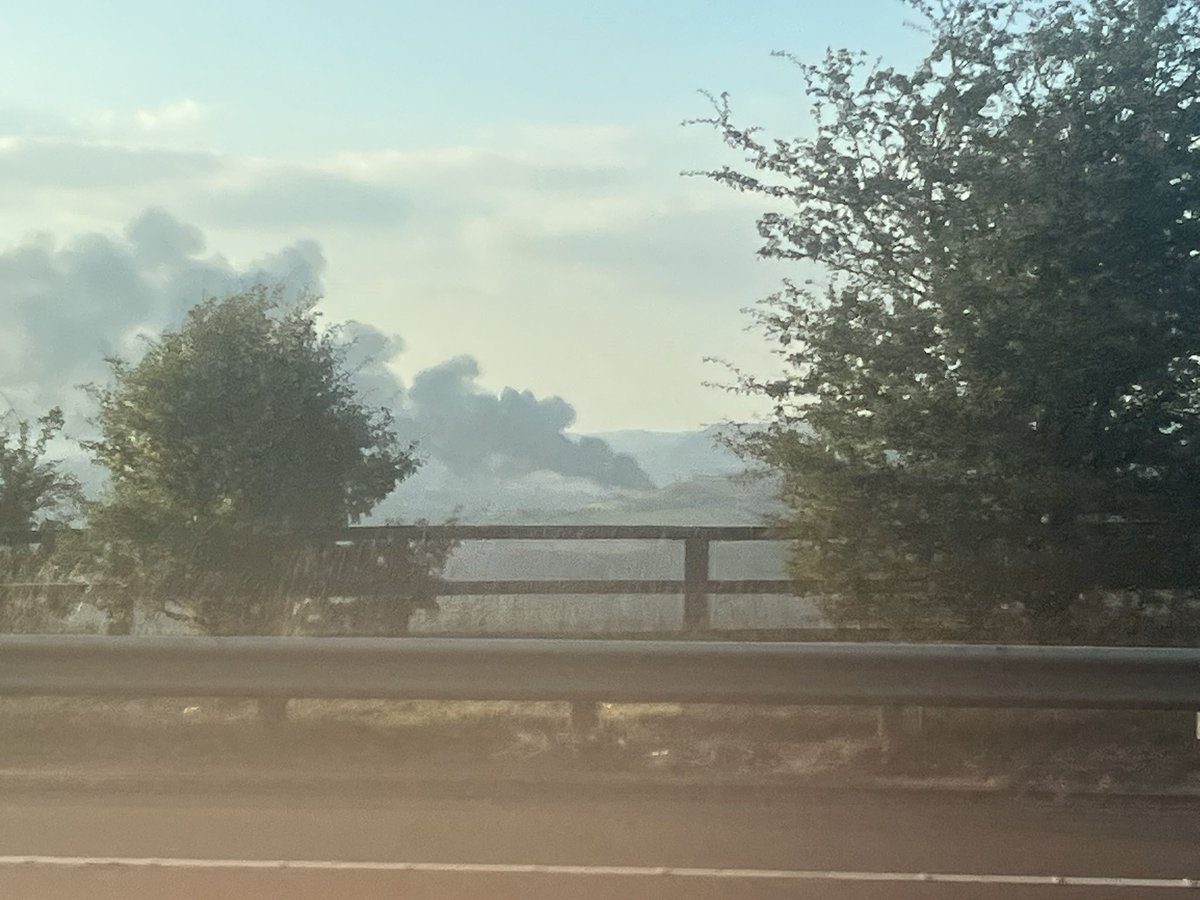YorkshireJam's tweet photo. More photos … #Fire brigade are on route from neighbouring towns it seems too. https://t.co/QQxCO5L09y