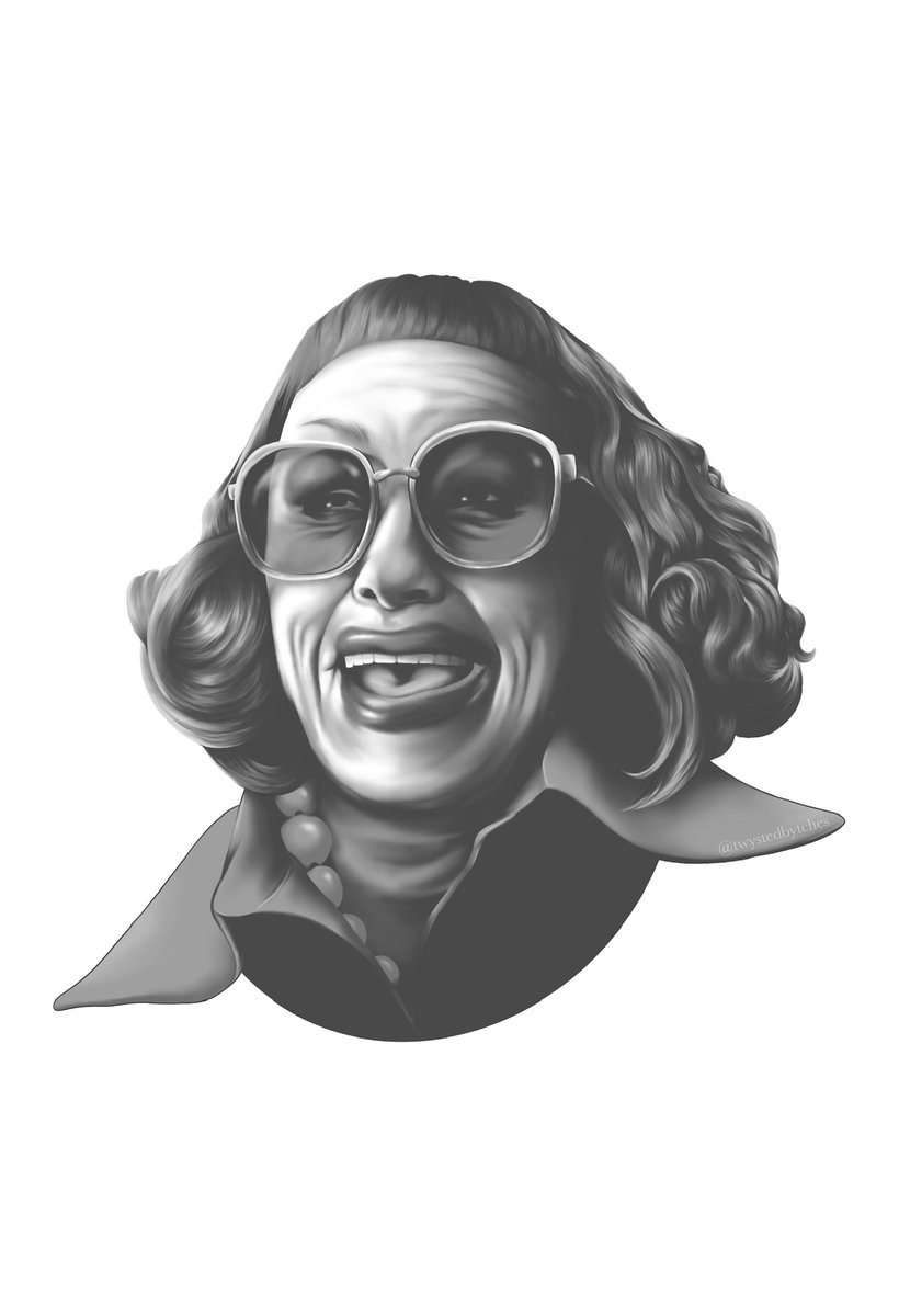 I had to draw my camp queen Aunt Gladys 🧡 

#artist #art #auntgladys #weapons #zachcregger #digitalart #horror