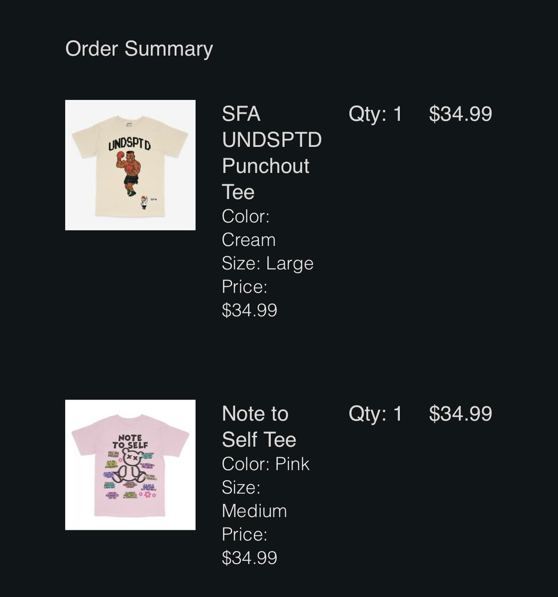NateD3017's tweet photo. @SolefoodApparel Boom! One for me one for the wife!…And happy bday! https://t.co/oIHeduAWwK