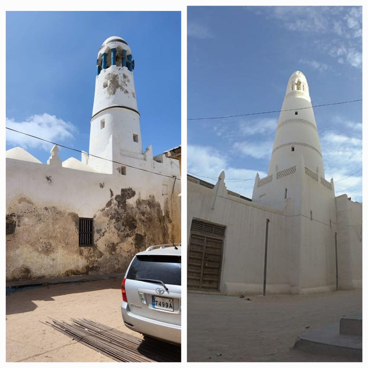 تشابه المآذن كأنها حوار من حجر بين ضفتي المحيط الهندي، يروي عمق الروابط التاريخية والثقافية بين حضرموت وبنادر.