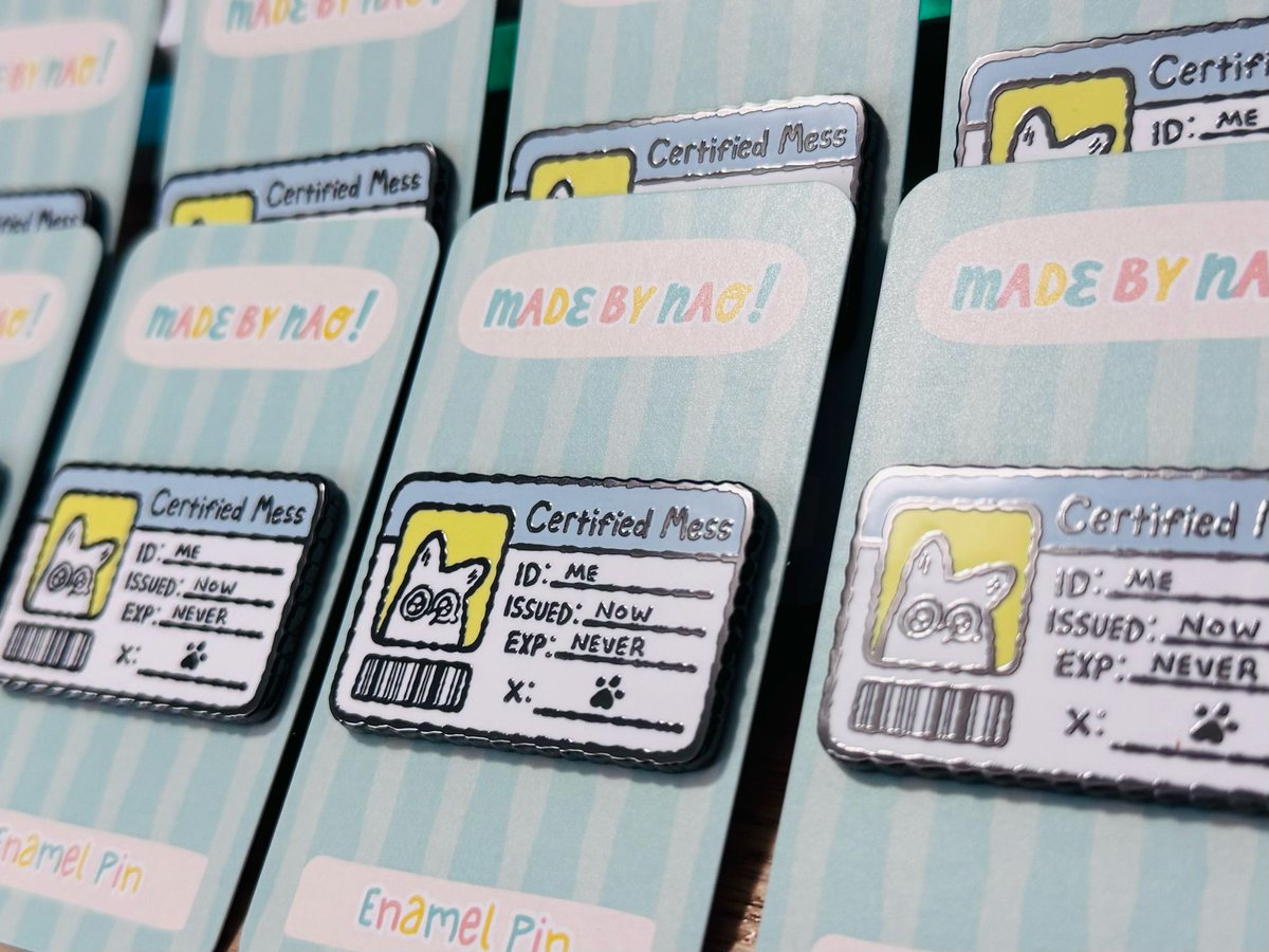 Prepacking pins for a drop this month!