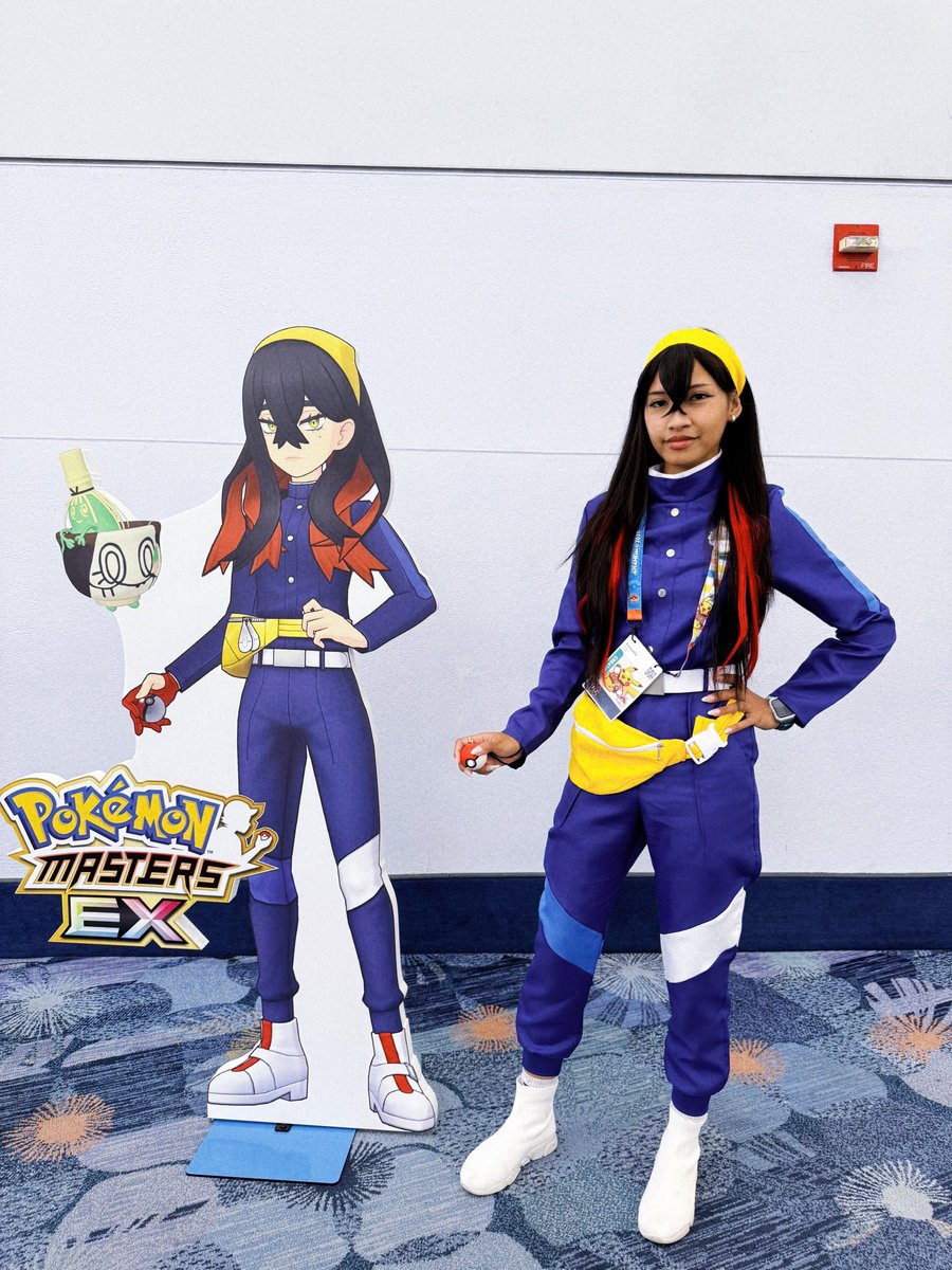 carmine and carmine 🤝🏼 @PokemonMasters @Pokemon #PokemonWCS2025