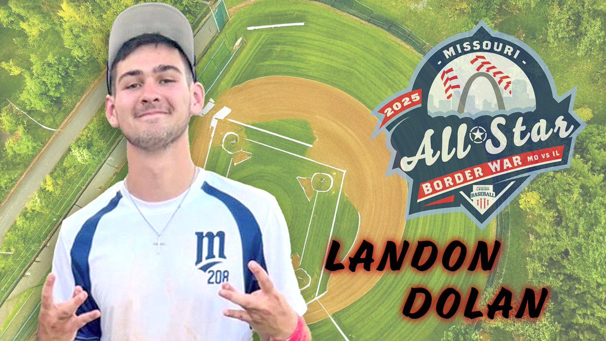 MOLegionBall's tweet photo. Missouri All-Star Spotlight ⚾🔥
Manchester Post 208’s #44 Landon Dolan — speed &amp; bat power in the outfield — ready for Aug 17!
🎥 https://t.co/n1AXQnUMbv
@Post208 @Landobball3 https://t.co/OLLb9gzZAT