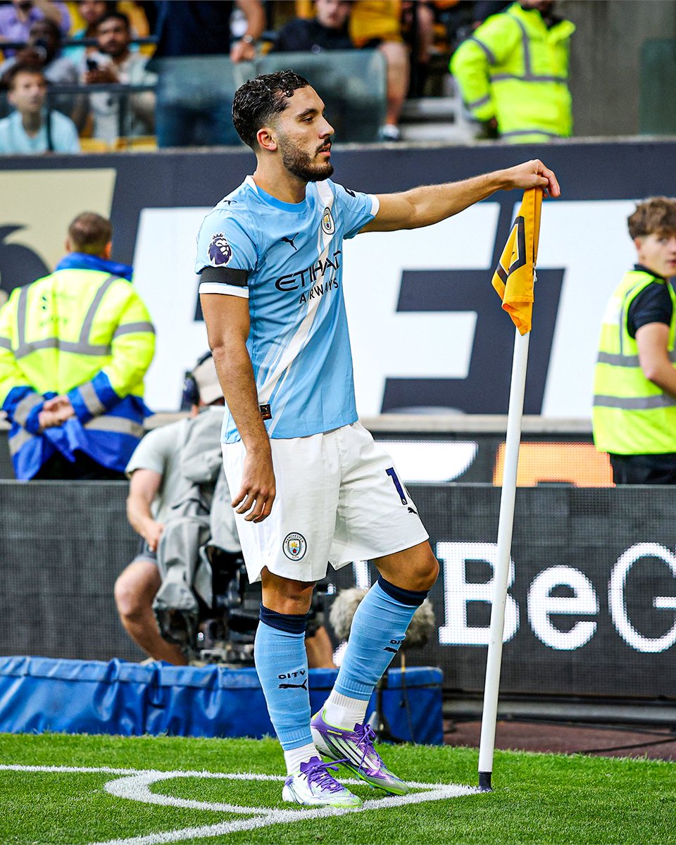 Manchester City's No.10: He means business.