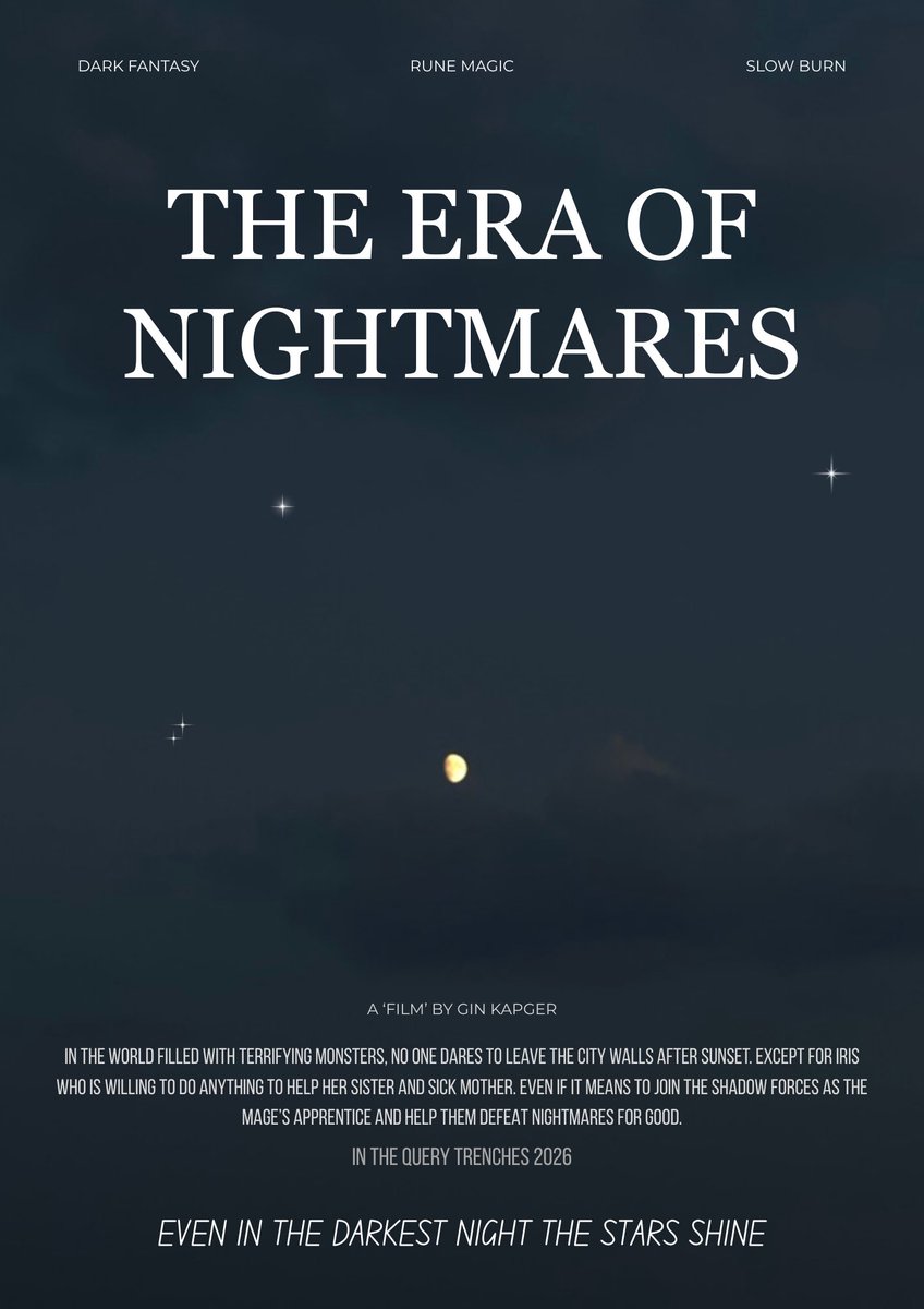 Even in the darkest night the stars shine ✨

#PosterPit #W #F #NA