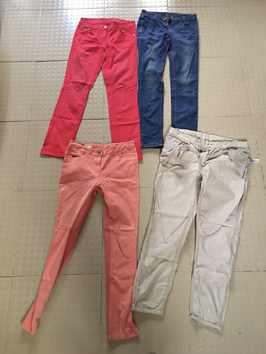 teretrove's tweet photo. I made these trousers from 4 old jeans. 

It stressed me out, but looking at the final result… it was so worth it.  
 
Size 8 | Available for 30,000 naira https://t.co/gQUdUkLTOq