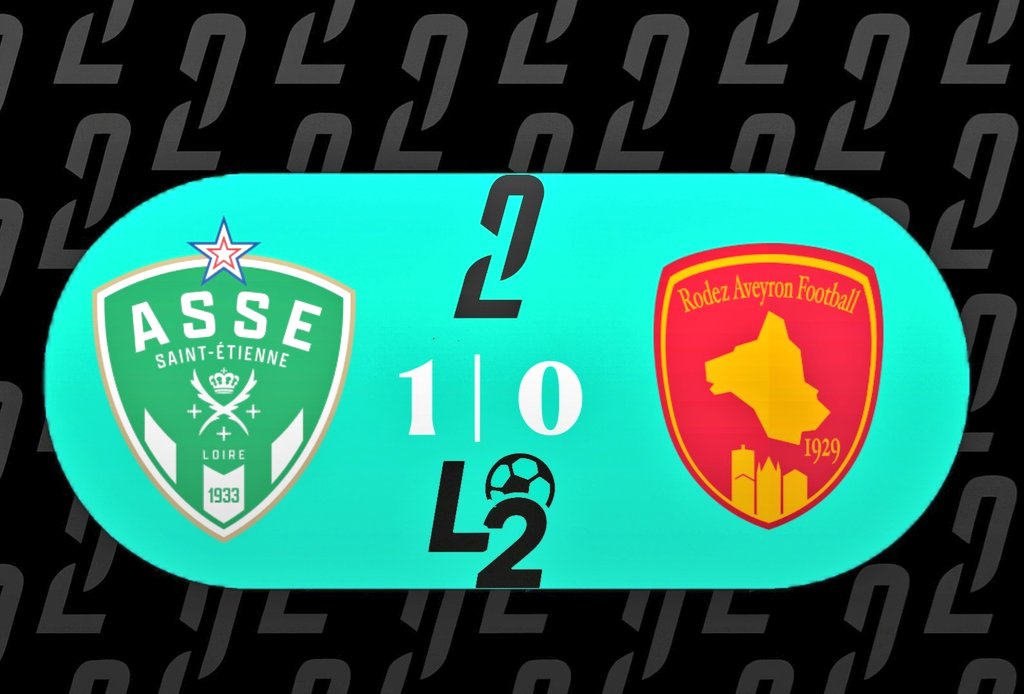 ActuL2BKT's tweet photo. ⚽ BUUUUT de Duffus ! 🔥
Saint-Étienne ouvre le score face à Rodez ! 💚🤍

🟢 ASSE 1-0 Rodez 🔴 https://t.co/9aPzBtJX0K