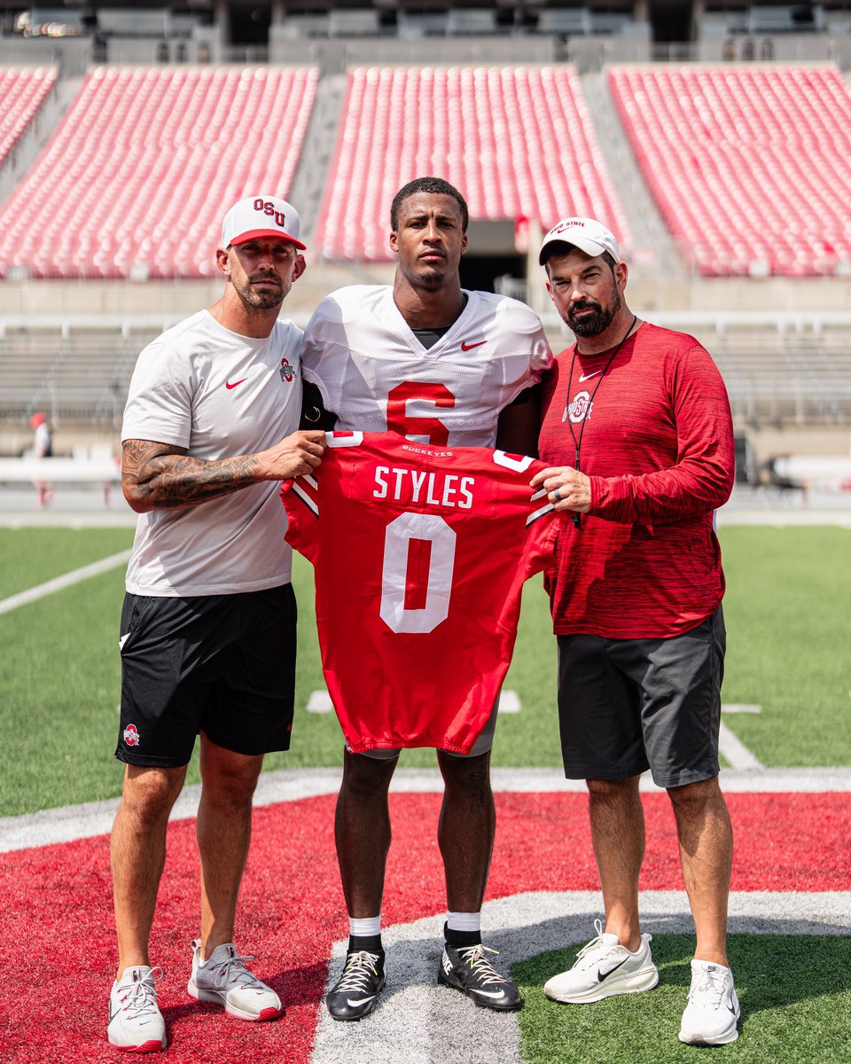 BREAKING: Sonny Styles will wear the “Block O” this season for the Buckeyes.