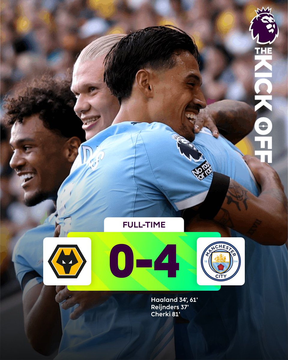 A statement result from <a href="/ManCity/">Manchester City</a> 💫