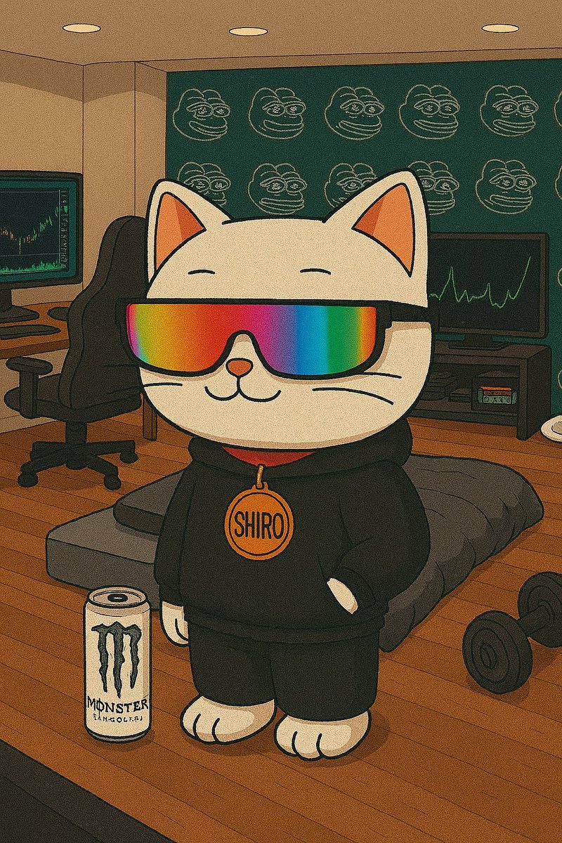 shiro's tweet photo. @MonsterEnergy This cat only chooses the SHIRO Monster. 

There is no other https://t.co/q6suZtRDww