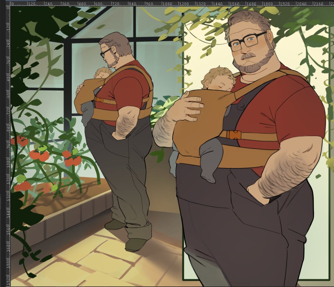 I did think seriously about it lol
Also added Lou because I want to see more of Deadman taking care of her