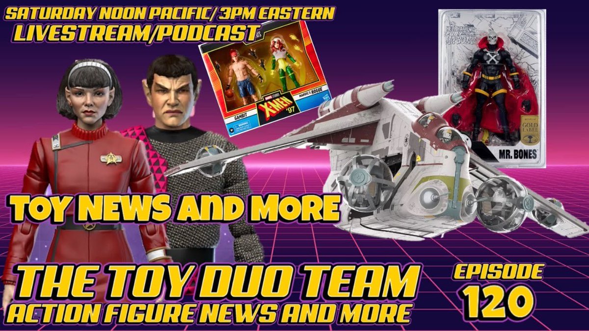 today at noon!
youtube.com/live/PjOt0KRFD…
#toynews #actionfigures