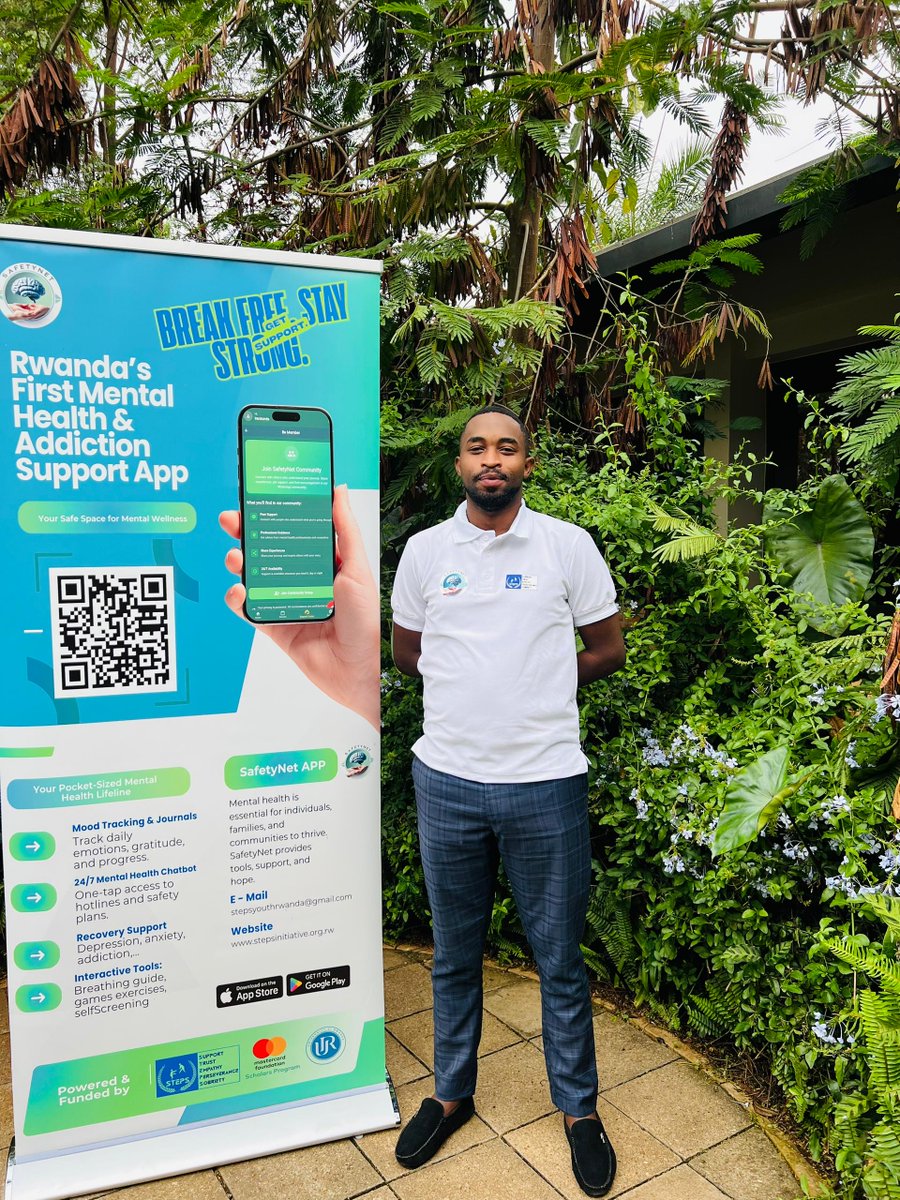 From an idea in a small office in 2023 to now being 80% ready to launch 🚀

Introducing SAFETY NET 💚 Rwanda’s First Mental Health &amp; Addiction Support App.

A safe, accessible, and inclusive space for mental wellness is almost here. 🌱

#SafetyNetApp #MentalHealth #Innovation