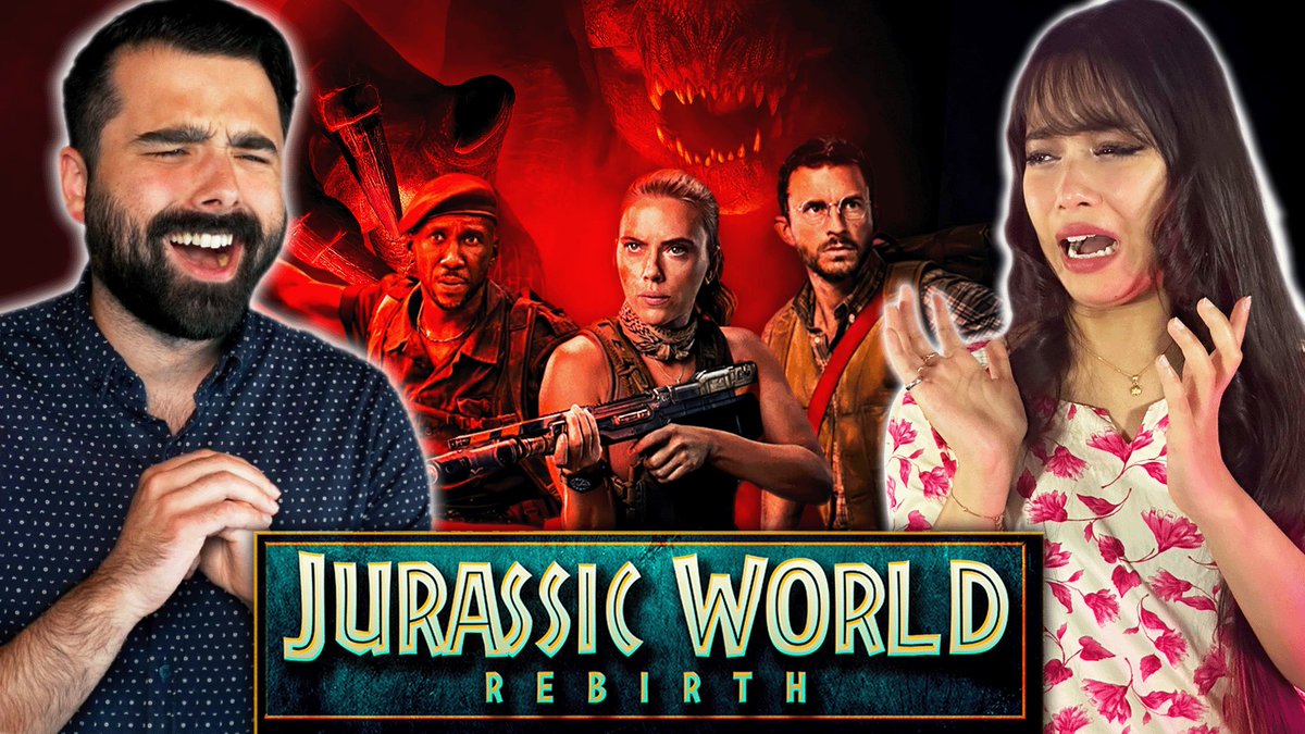 WHO WATCHED THE MOST RECENT JURASSIC MOVIE?🦖

My friend <a href="/TimotheeReacts2/">Timothee</a> posted a reaction of us both on his channel today!

CHECK IT OUT HERE: youtu.be/kbhQfraoMNc?si…

#JurassicWorldRebirth #movie #reaction #youtuber #malbread