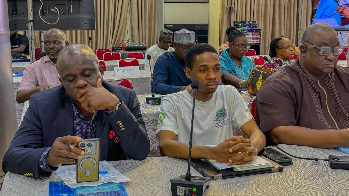 SUNYouthNetNig's tweet photo. We are excited to be part of high-level national conversations on nutrition 

Our Team Lead, @uzaifa100, represented @SUNYouthNetNig at the 2nd Quarter National Nutrition Technical Working Group Meeting.

Youth voices are at the table, shaping Nigeria’s nutrition future! 

#YL4N https://t.co/iyerNGRHJQ