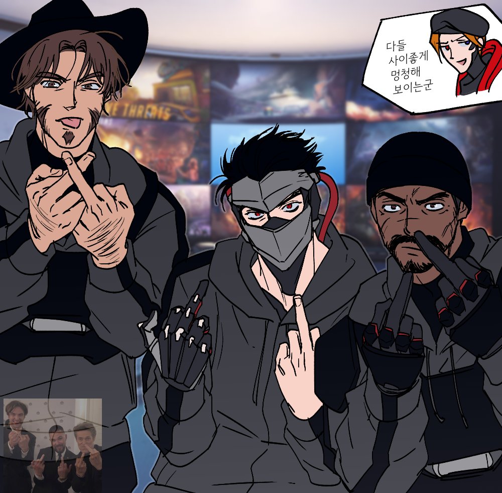 syunin_sd's tweet image. 일이 넘 안 풀려서 웃짤이나 트레함.. #blackwatch