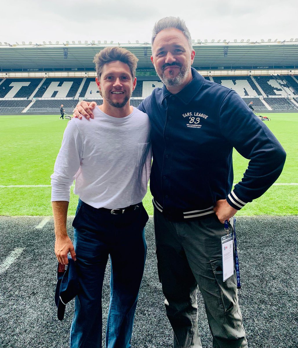 Turns out <a href="/NiallOfficial/">Niall Horan</a> listens to <a href="/BBCDerbySport/">BBC Sport Derby</a> quite a bit. I said it was “Nice to Meet Ya” sadly a win was “Too much to ask” and it’s so early in the season there’s “No Judgement.” Until next time… we see them in “Black and White.” #niallhoran