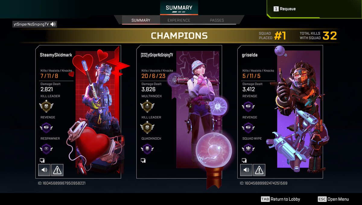 SniperNoSnipimg's tweet photo. Loving the wildcard mode : ) #ApexLegendsLeanBackContest @PlayApex #ApexLegends #Wildcard #Beanbag https://t.co/0b7F2zsw5R