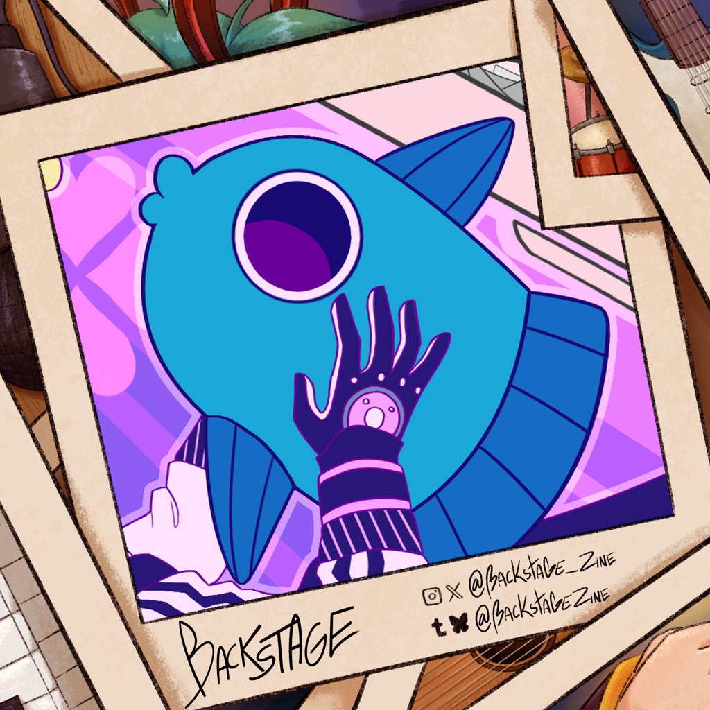 previews of my pieces for <a href="/Backstage_Zine/">Backstage - VOCALOID zine</a>! i'm thrilled to be able to represent two of my favorite producers :D can you guess who?