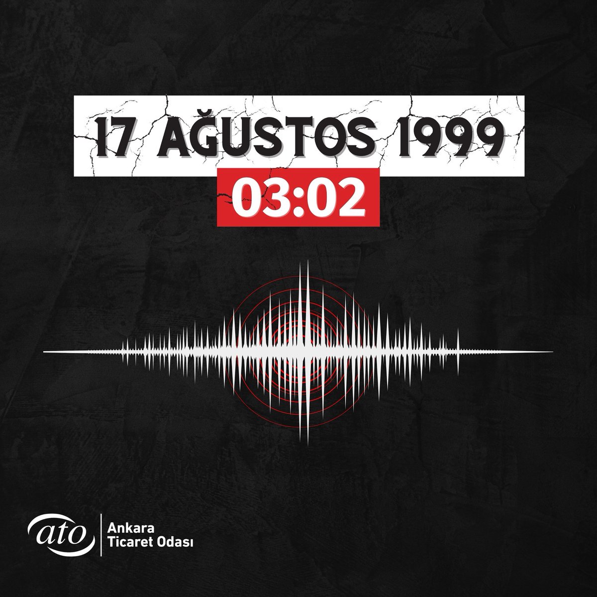 Ülkemizin en büyük felaketlerinden biri olarak hafızalarımızda yerini koruyan 17 Ağustos 1999 Marmara Depremi’nin yıldönümünde hayatını kaybeden vatandaşlarımızı rahmetle anıyor, yakınlarına sabır diliyoruz.

Deprem gerçeğini unutmadan, depreme dirençli yapıların yaygınlaşmasını,