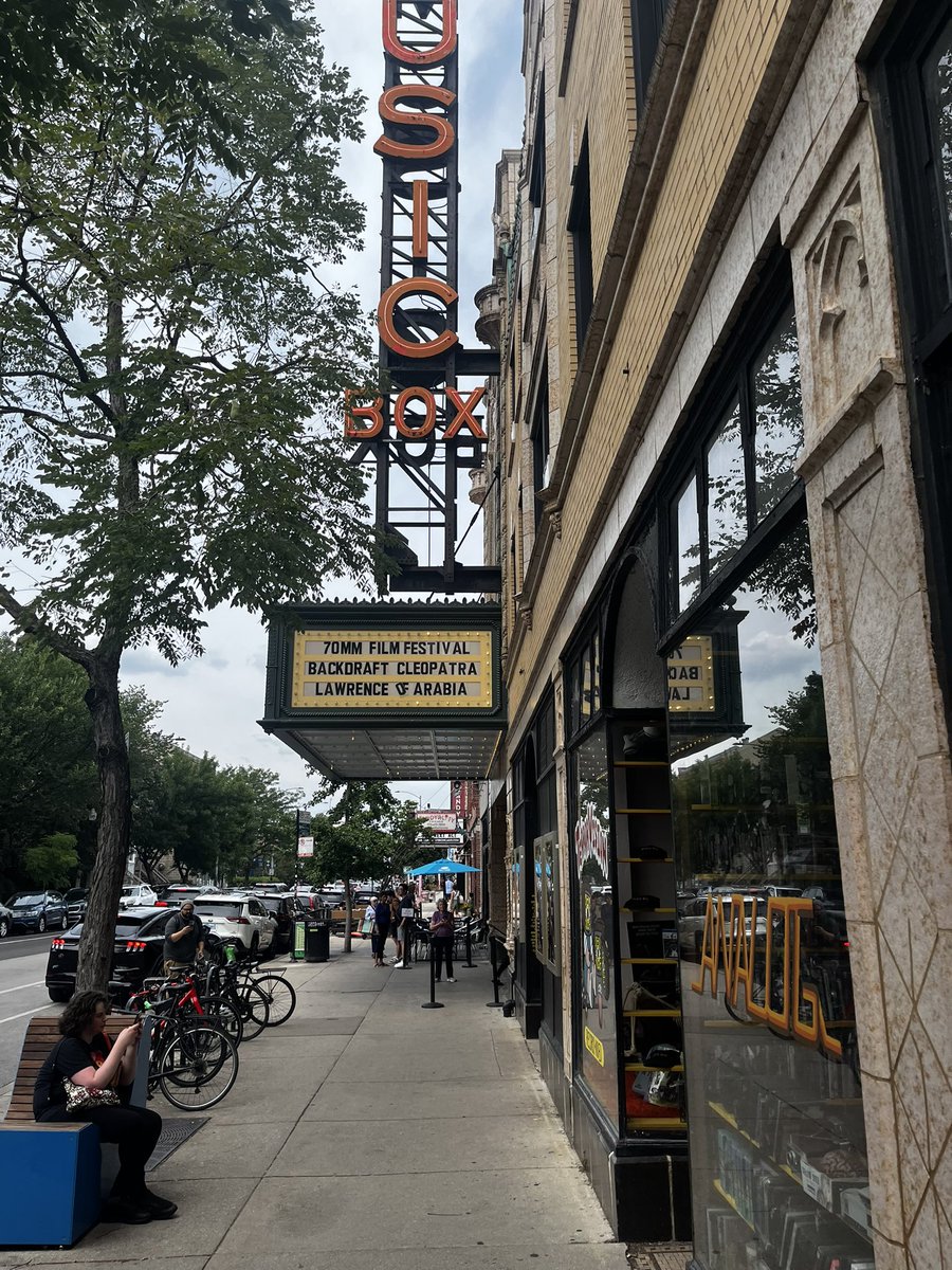 Well, can YOU think of a better way to commemorate the birthday of TE Lawrence than this <a href="/musicboxtheatre/">Music Box Theatre</a>