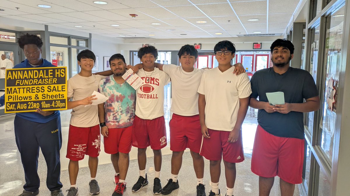 AnnandaleAtoms's tweet photo. What a first week back for our amazing Annandale staff! 🍎✨ From breakfasts to cookouts, orientation to open house — we’ve been building connections & bringing the #AtomNation spirit to life. 💥 Huge thanks to Atoms Football for the Snackgate! ❤️🤍 Ready for #FirstDayFairfax! https://t.co/n3zWPX23tt