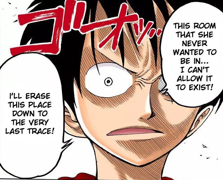 Coraz0nada's tweet photo. When Luffy says, “I can't allow this room to exist” it’s more than a cool line, it’s a declaration of war against what hurts her.
He's not only saving Nami, he's destroying the system that enslaved her genius. That's extra special, cause he wants to dismantle her trauma.

#LuNami https://t.co/149b5tW7Cw