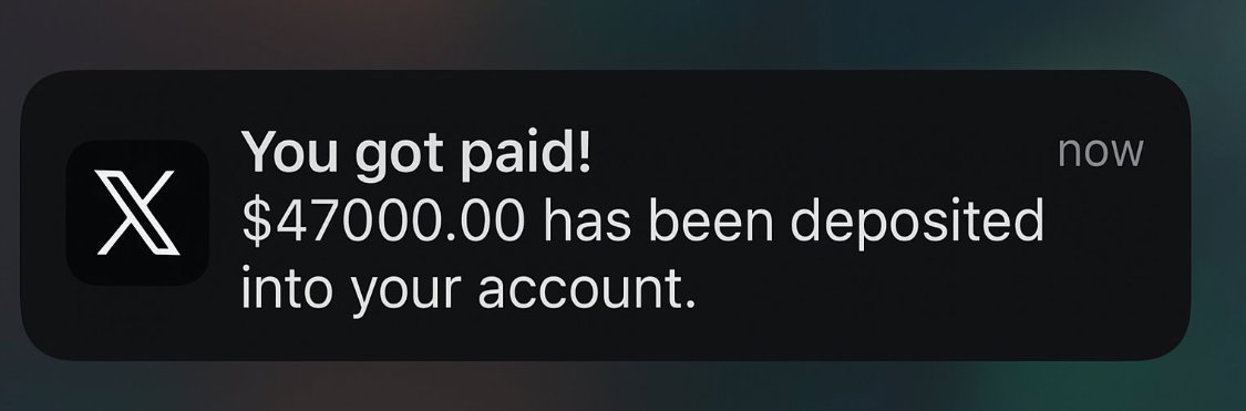 thanks <a href="/elonmusk/">Elon Musk</a> (definitely real)