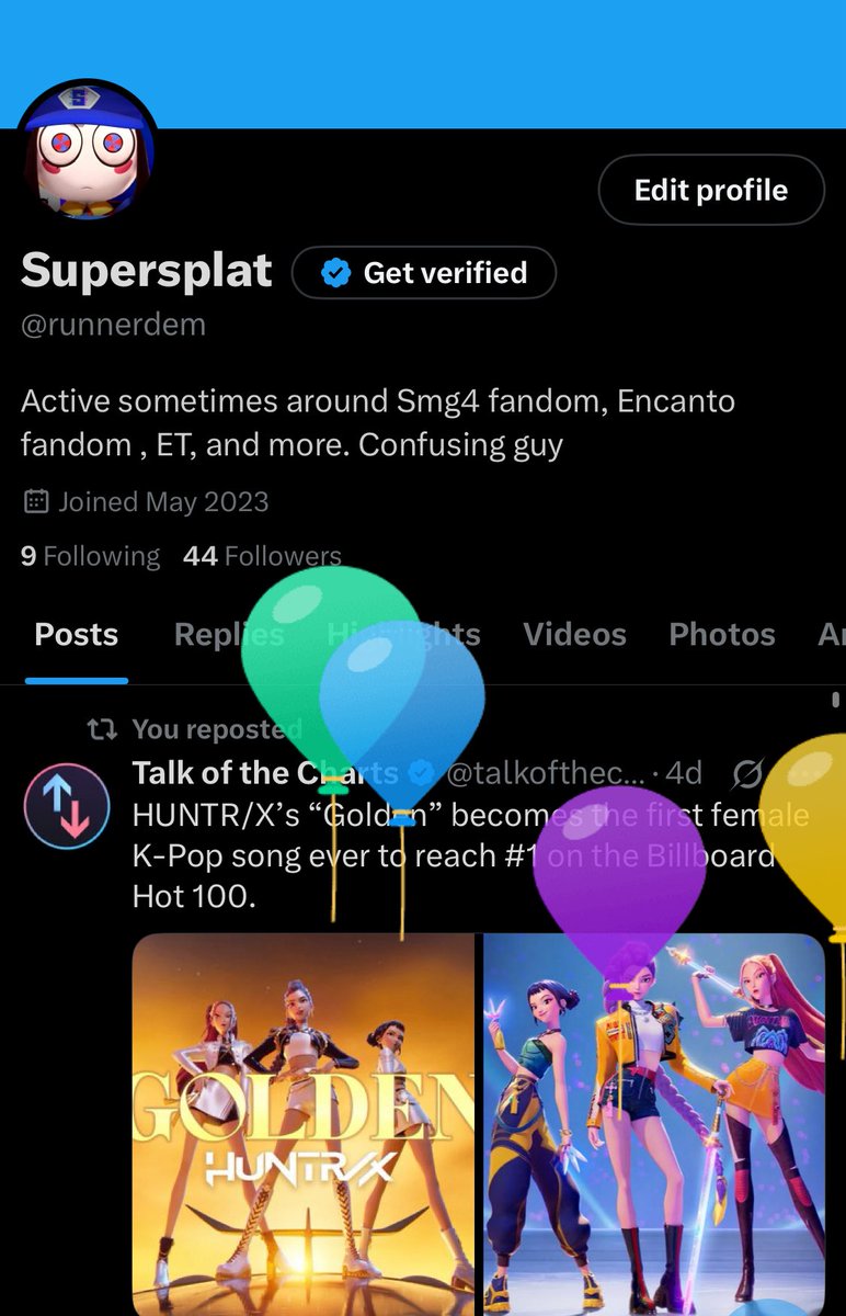Ballons everywhere 😊