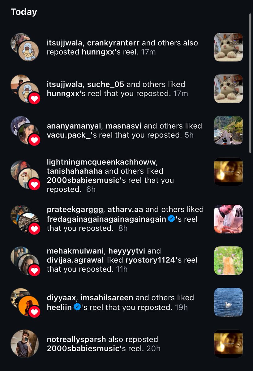 and now my instagram notifs are filled w this 😵‍💫