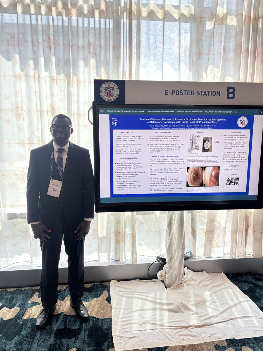 MayoPCCM (@mayopccm) on Twitter photo #DrFelixWireko also presented at <a href="/AAB_IP/">AABIP</a>! #DrFelixWireko also presented at <a href="/AAB_IP/">AABIP</a>!