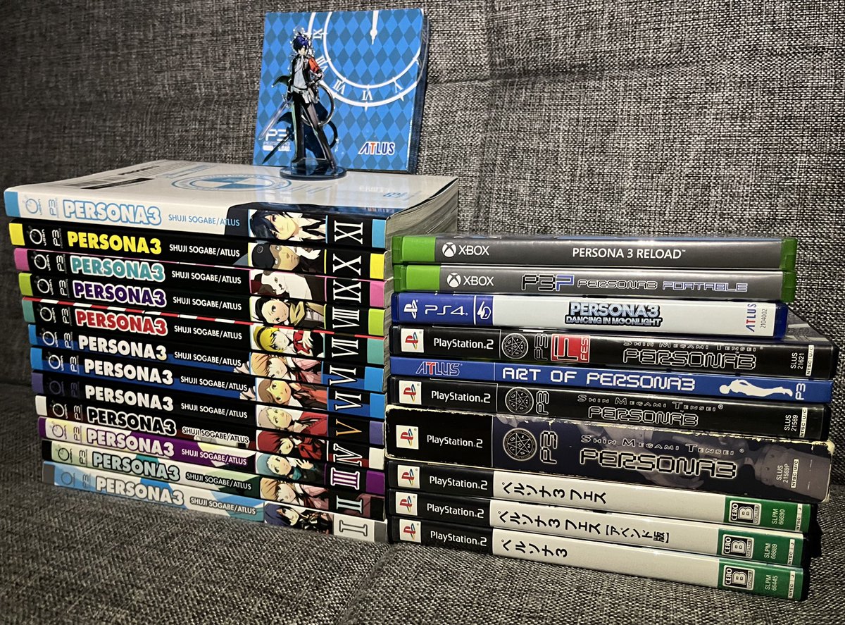 KatsuyaTheFuuk's tweet photo. So that sure is a whole lot of Persona 3... https://t.co/ukOEMiI3Nk