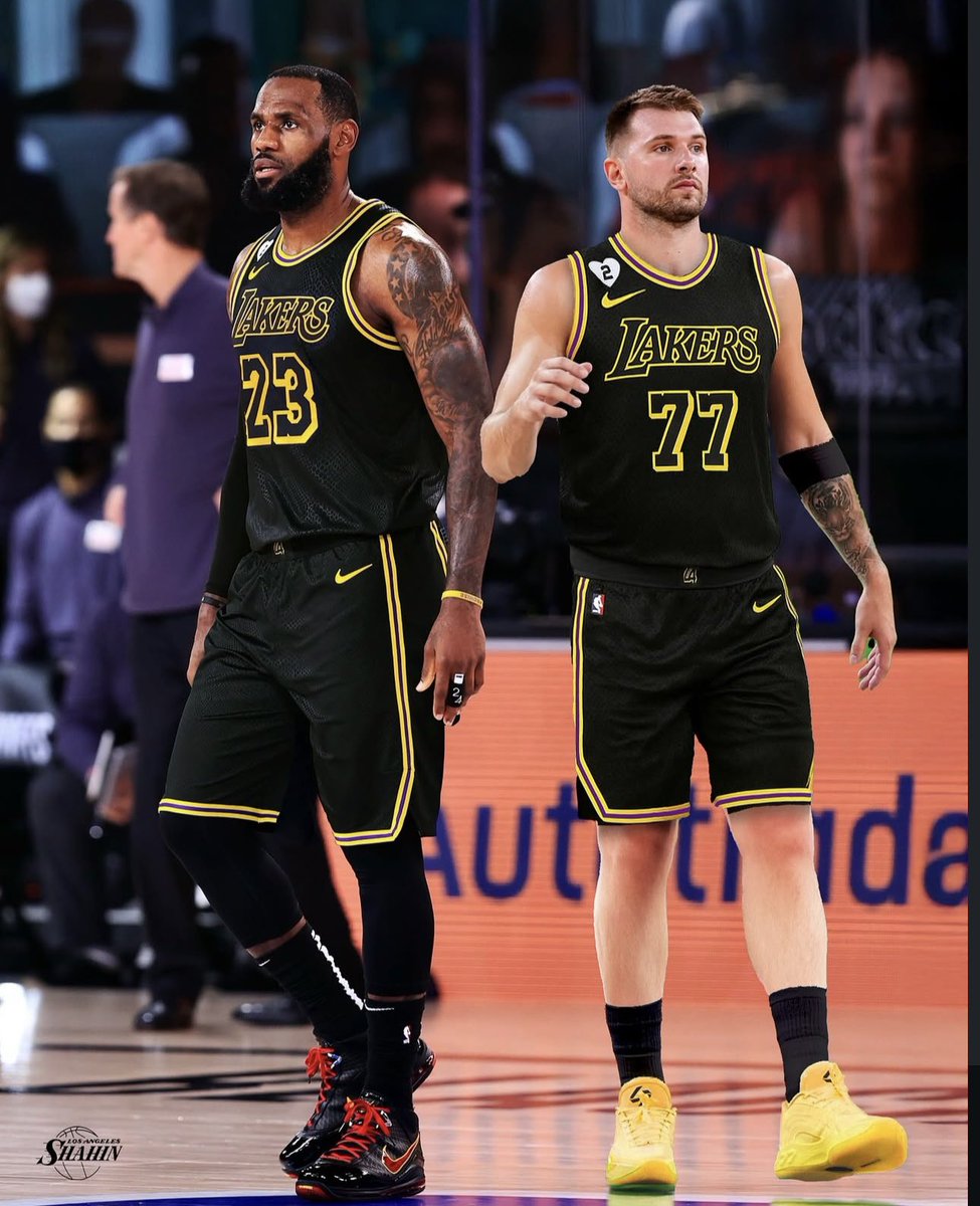 LALSource's tweet photo. We need to see Luka in this jersey 🖤💛 https://t.co/OUlZiZQr44
