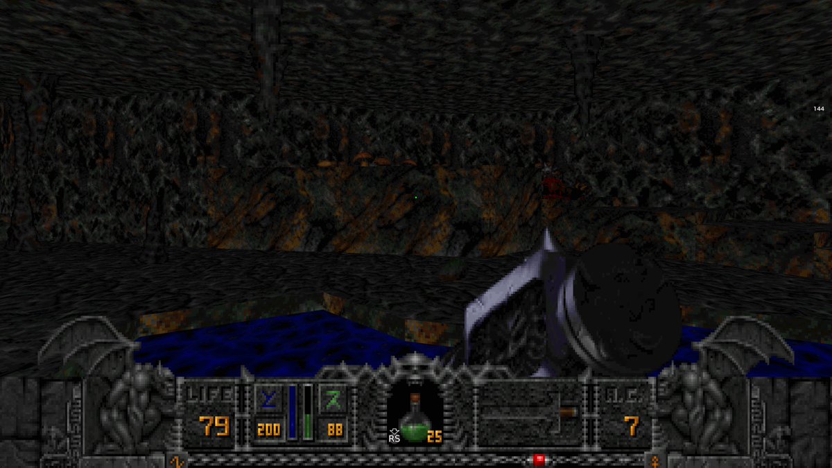 Me creerán que de chavito me trabé tanto en este lugar de Hexen que lo he soñado varias veces y no recordaba de dónde era?? 🫥🫥🫥