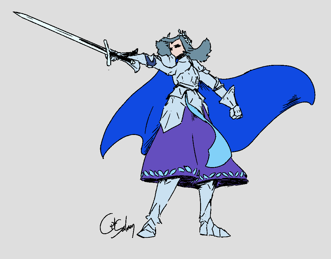 When you're making character art for a D&amp;D npc and get carried away