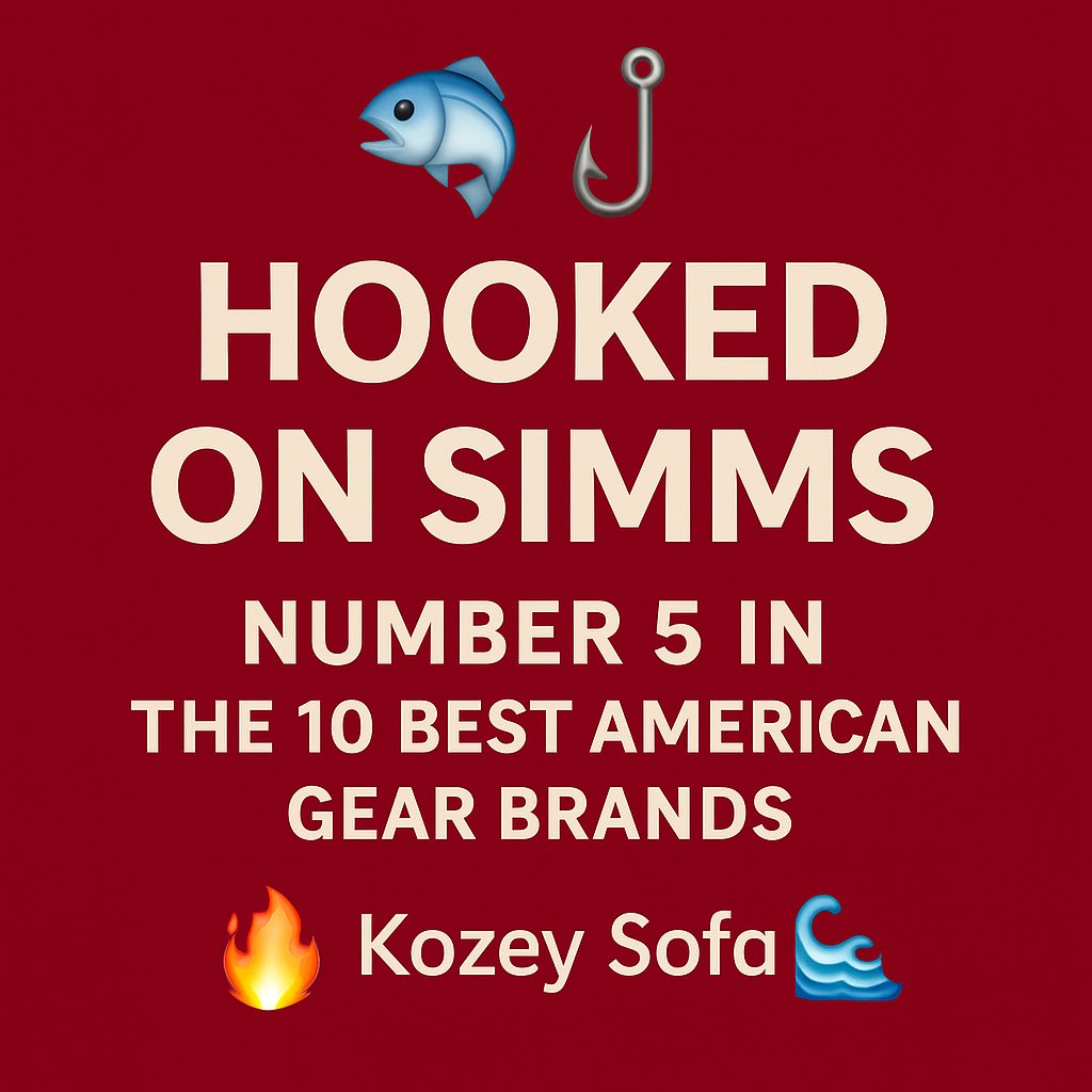 kozeysofa's tweet photo. Hey y'all, Come on over for a while, while the grease is still hot and read a bit. We got another Great American Brand on the table. https://t.co/JssAUPY55a #FlyFishing #SimmsFishing #GreatAmericanBrands #MadeInAmerica #GearReview #WadeFishing #RiverLife #Outdoors  #FishingGear https://t.co/AJ4GXghw2y