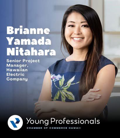 At our company, Brianne co-leads our Wahine Power Employee Resource Group, which was created to connect and empower women within our company. Here's to Brianne for her well-deserved recognition! We appreciate all that you do for Hawaii's communities, at work and beyond! PC: