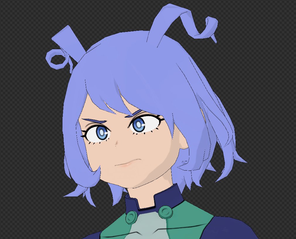 arek_mha's tweet photo. @Sus_Anims Ah, it's my old model Nejire on deviantart. 
I more update new my model Nejire. https://t.co/ouC8TKsIze