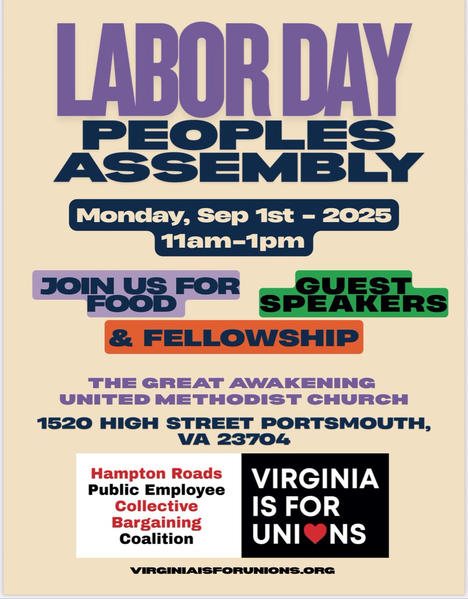 Norfolk City Workers Union, UE tweet media