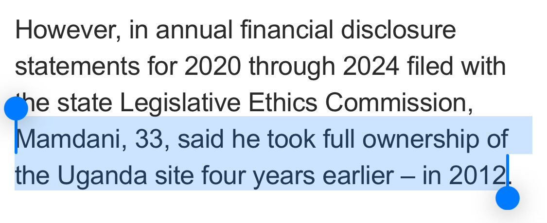 Struggling to wrap my head around how Zohran Mamdani applied to college as an “oppressed” black/African and then 2 yrs later, becomes a land owner in Africa at the age of 20. 
#HypocrisyOfComrades
