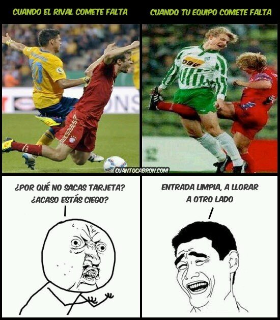 Onofre____'s tweet photo. Si ves el fútbol con la misma ceguera  con la que defiendes a tu partido político y tu autocrítica acaba justo donde empieza tú aplauso al presidente que te roba la cartera,no eres ingenuo ni leal. Eres corto. Tan corto que te caes de la cama y tardas tres días en tocar el suelo https://t.co/fDl2mo8h3t