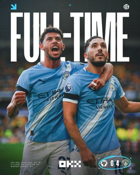 oltsport_'s tweet image. Haaland brace
Tijjani debut goal and assist
Cherki debut goal

IS MANCHESTER CITY BACK????

Manchester City vs Wolves
#premierleaguereturns #MCIWOL #DiogoJota #diogoforever 

A thread🧵🧵🧵by @hustle_hard10