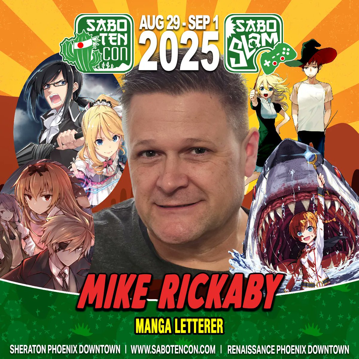CEPubdude's tweet photo. We were invited to be a guest artist at Saboten 2025!  See you there! https://t.co/tiSPTKDxiY