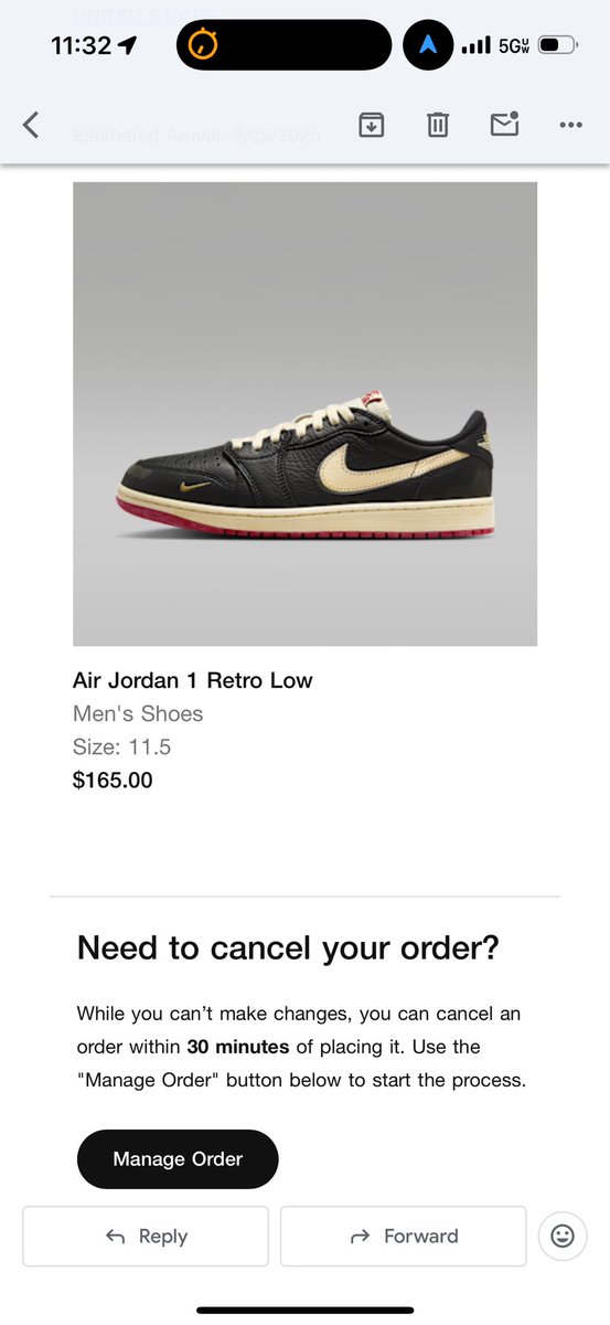 Jordan 1 Retro Low OG
Nigel Sylvester Better With Time

DM