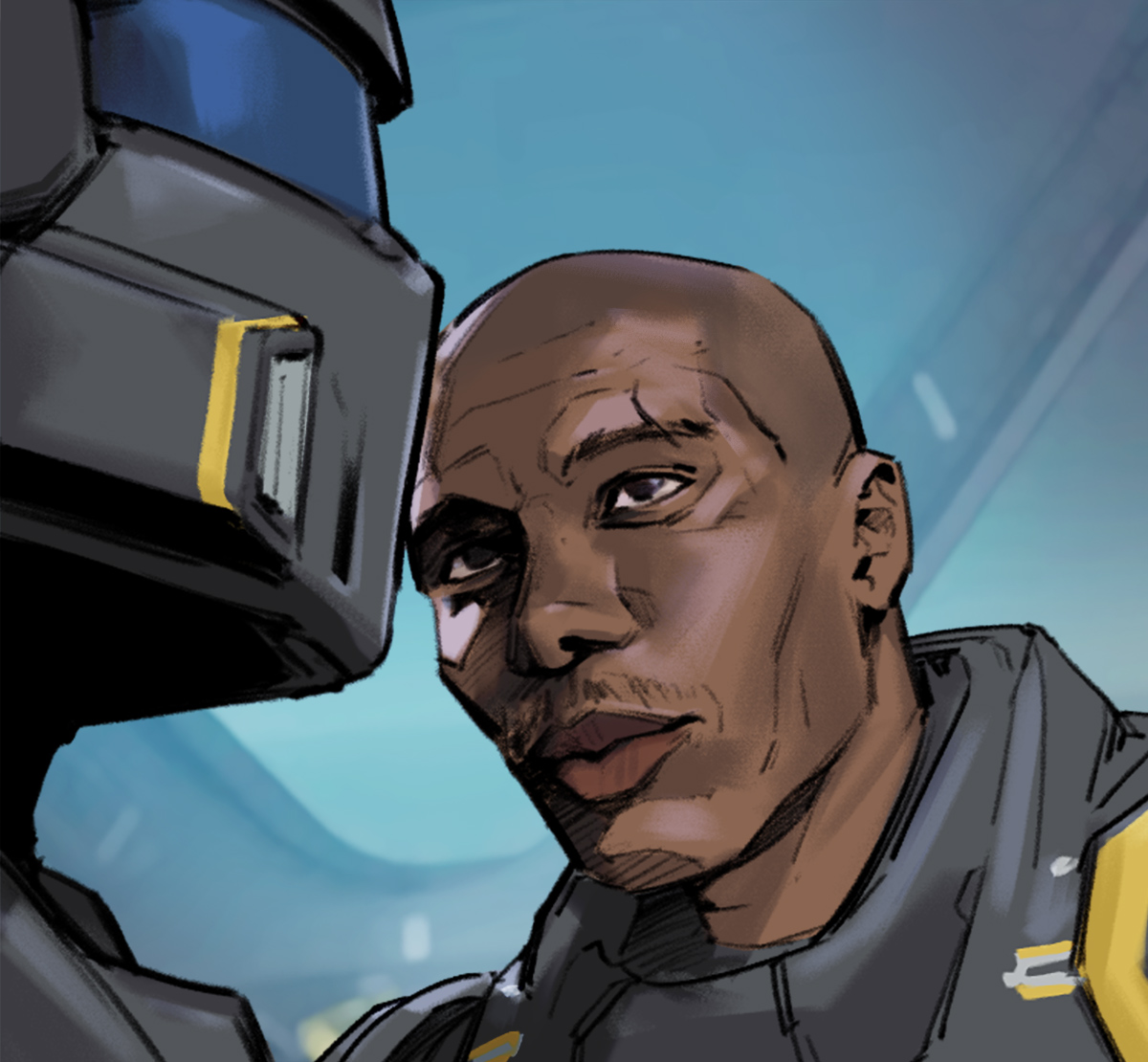 #Helldivers2 
When the Helldiver survived the traitor barrage and extracted: