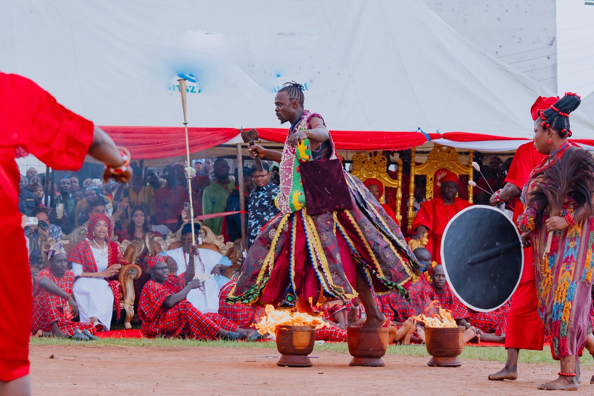 Sango festival has always been an historic event but this year’s was special on two notes This year’s Sango Festival was truly historic. 
It is the first under the reign of His Imperial Majesty, Oba Abimbola Akeem Owoade, the Alaafin of Oyo and the second since Nigeria received