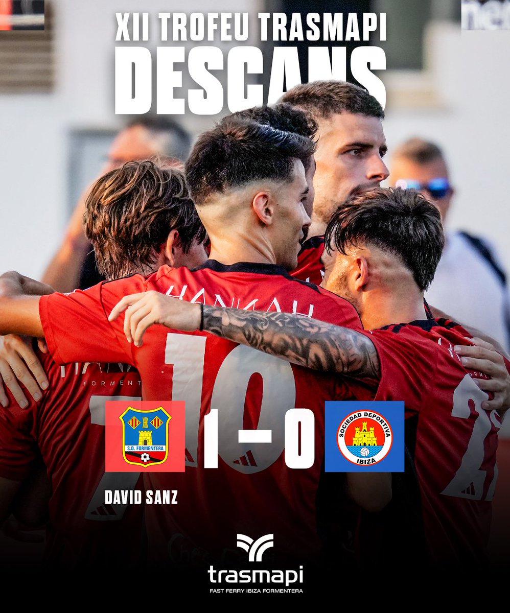 ⏸️ DESCANS XII TROFEU TRASMAPI 

SD  Formentera 1️⃣-0️⃣ <a href="/sdibizaip/">SD IBIZA</a> 

⚽ David Sanz