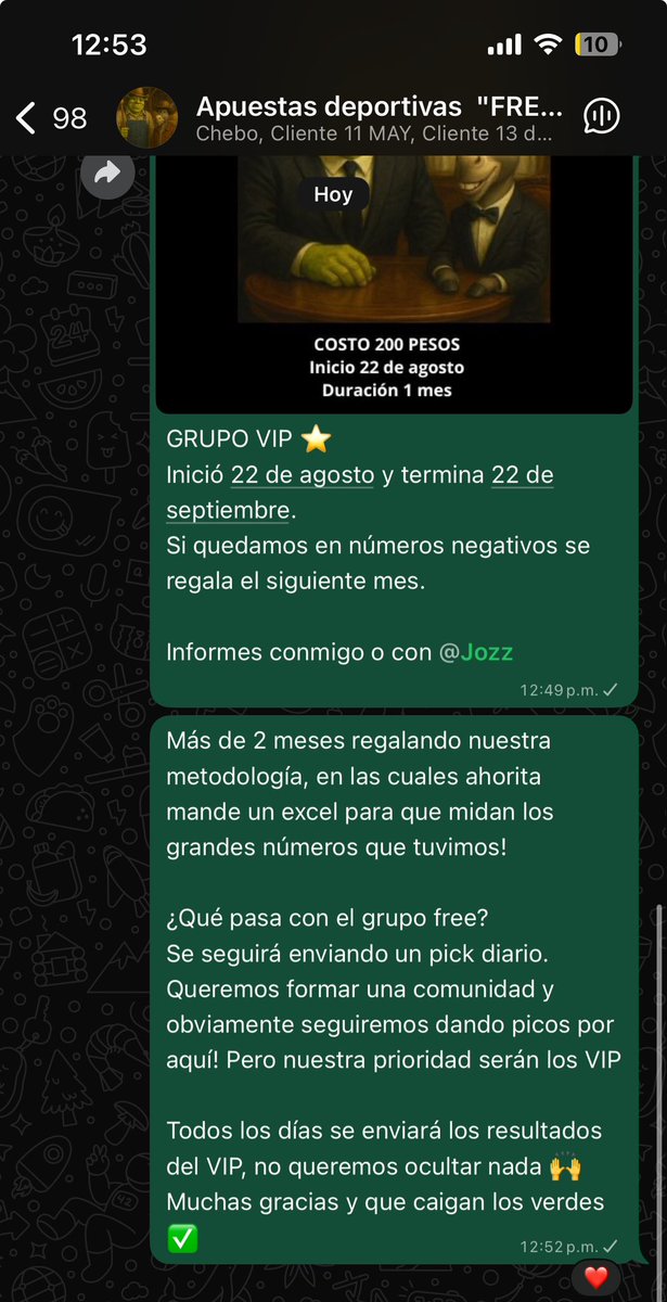 emidelt_'s tweet photo. GRUPO VIP ⭐️
Inició 22 de agosto y termina 22 de septiembre. 
Si quedamos en números negativos se regala el siguiente mes. 
Informes conmigo o con @Whossjozz https://t.co/d0LasZK0s4