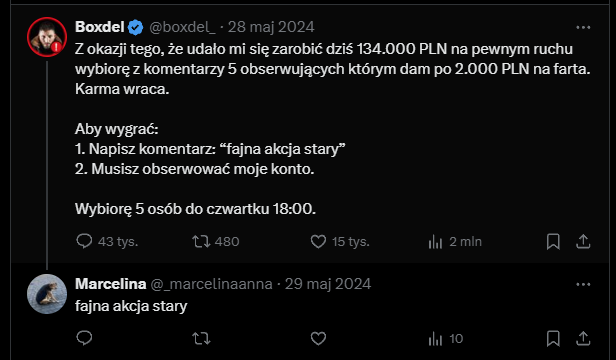 ISmiglo's tweet photo. @_marcelinaanna @GalsonHM fajna akcja stary https://t.co/1veVJVJlXP